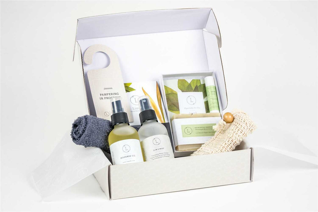 Massage couple Gift Box For Men and Women, Special soothing and massaging Set-0