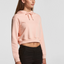 Women's Plain Crop Hoodie