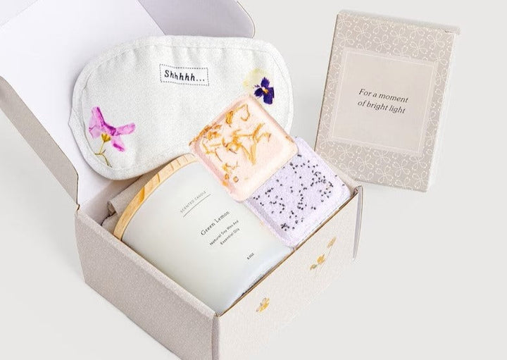 Candle Spa Gift Box,  Relaxing Package for Friend and family-0