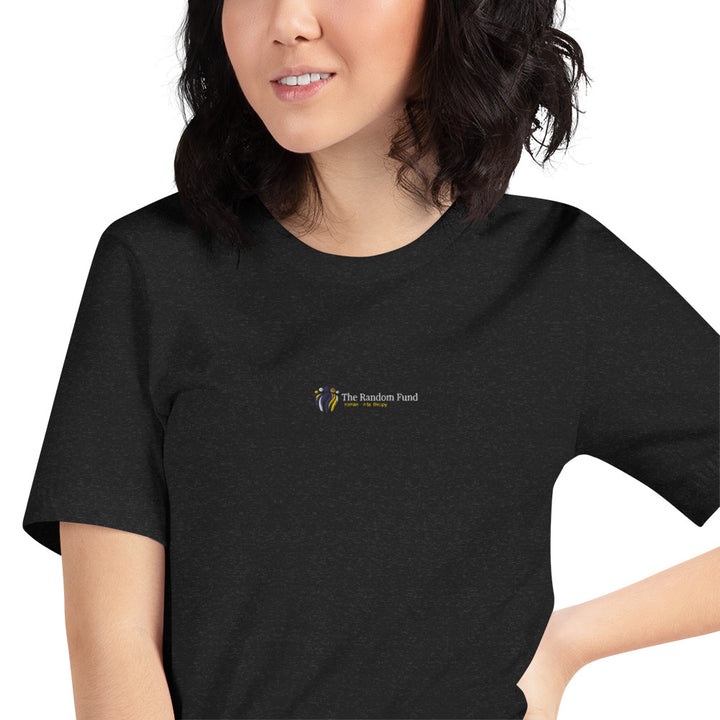 The Random Fund Embroidered Unisex t-shirt