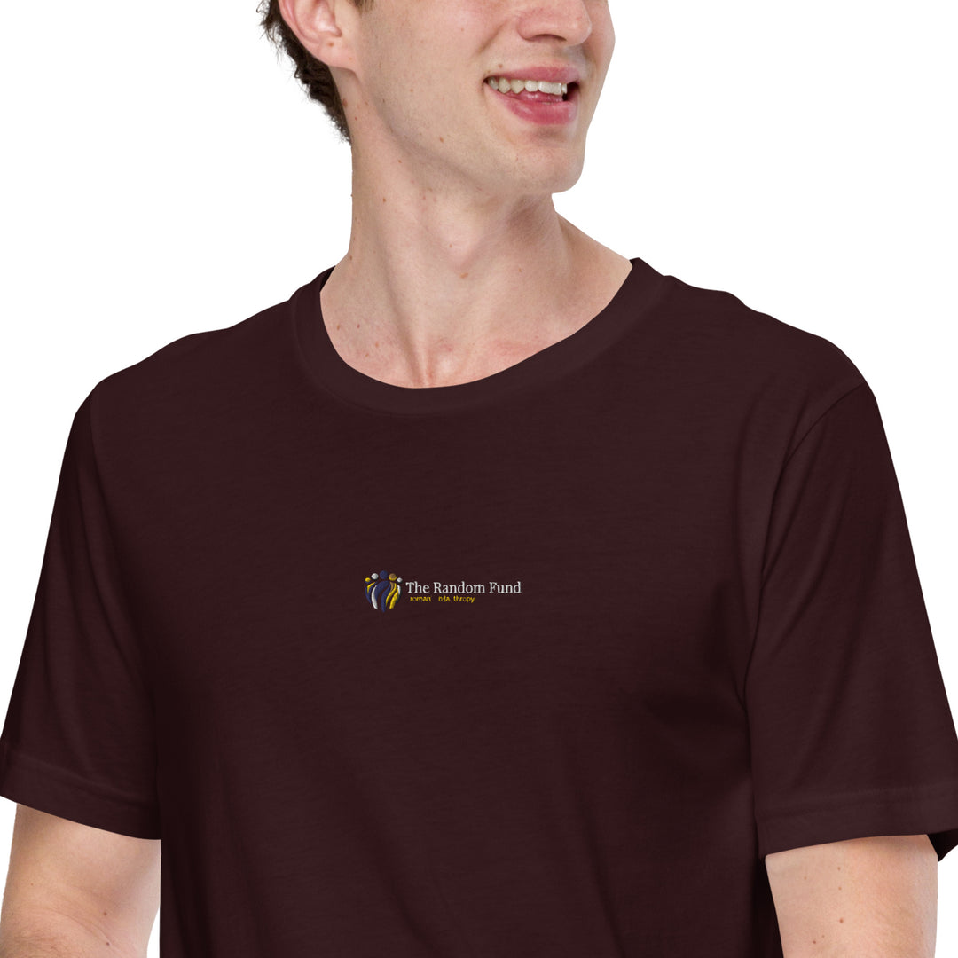 The Random Fund Embroidered Unisex t-shirt